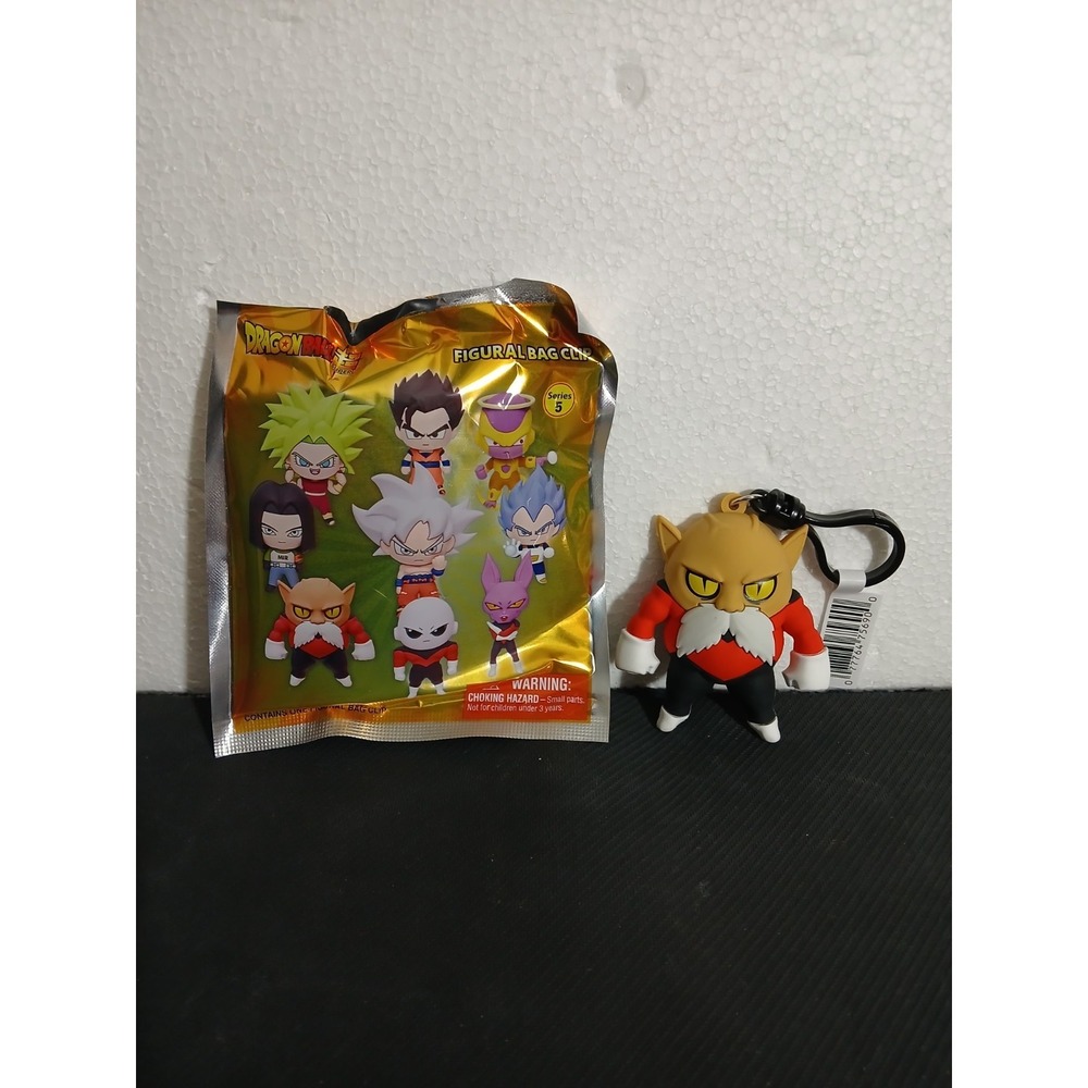 Dragon Ball Super Toppo Foam Bag Clip Keychain Monogram Anime Collectible